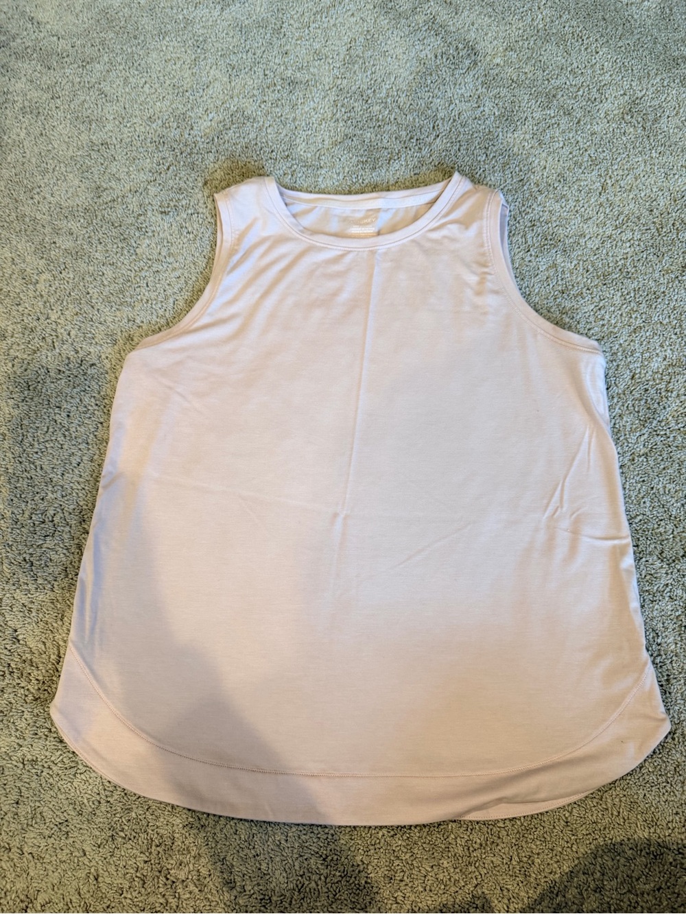 Jockey Light Pink Sleeveless Tank Top